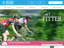 Tablet Screenshot of betterbybike.info